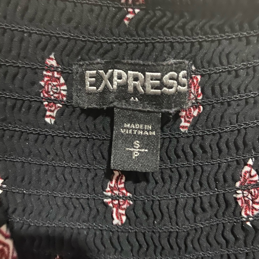 Women’s Size Small Express Black Dress - Picture 3 of 3